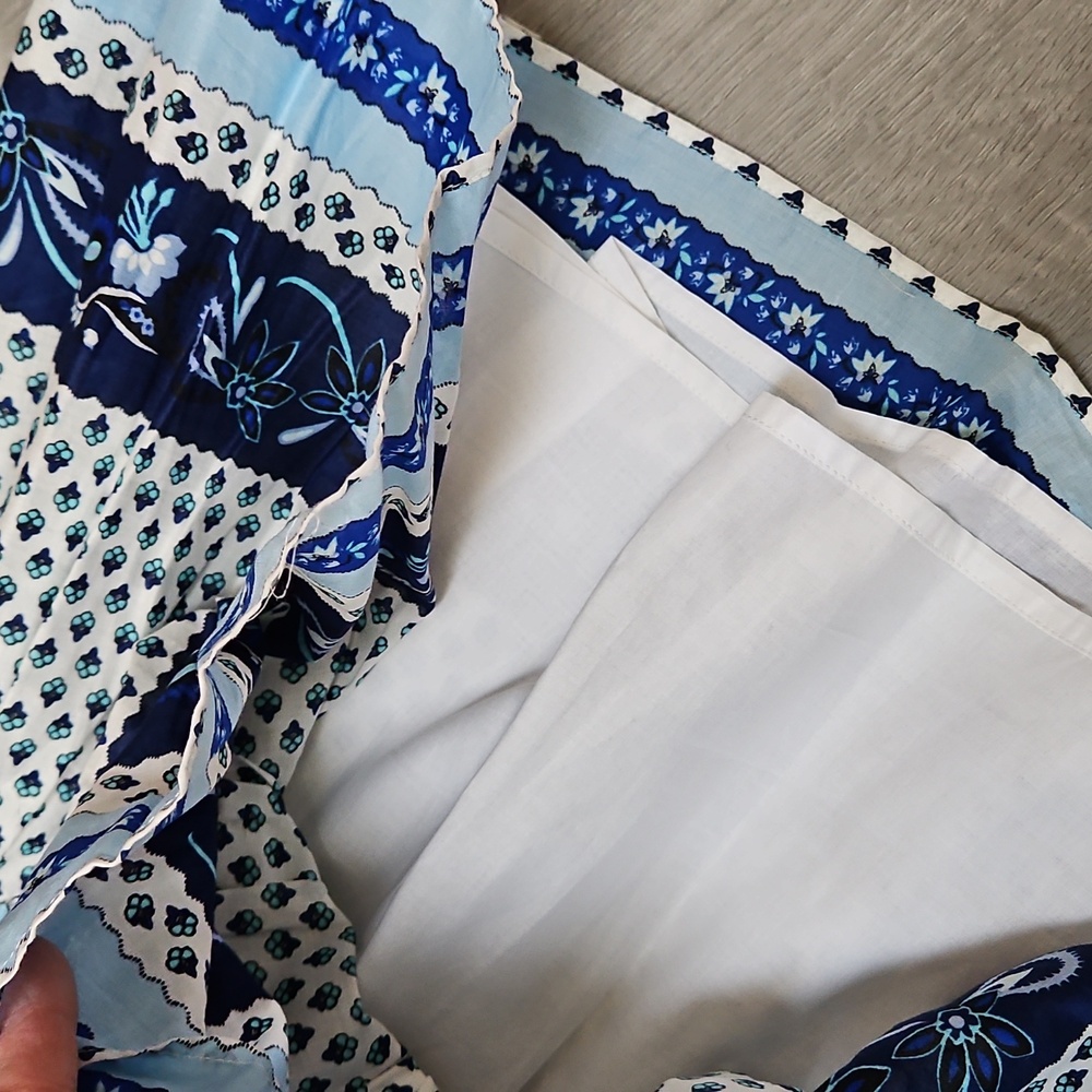 J. Crew Navy and White Maxi Skirt - Picture 3 of 5